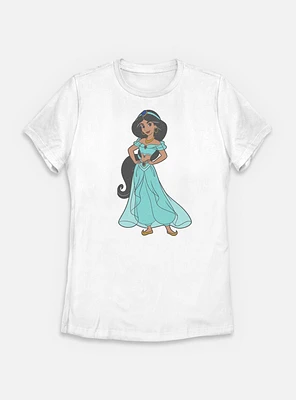 Disney Princesses Big Jasmine Womens T-Shirt