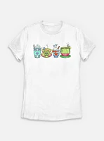 Disney Princesses Mug Line Womens T-Shirt