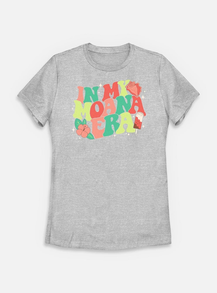 Disney Princesses My Moana Era Womens T-Shirt