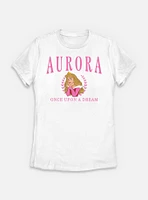 Disney Princesses Aurora Collegiate Womens T-Shirt