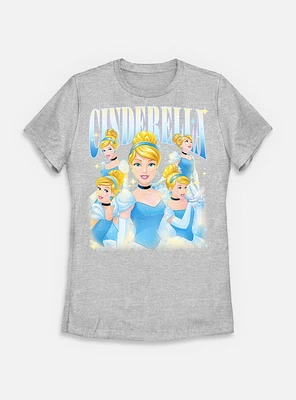 Disney Princesses Retro Cinderella Womens T-Shirt