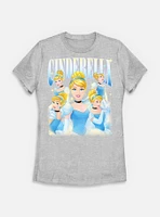 Disney Princesses Retro Cinderella Womens T-Shirt