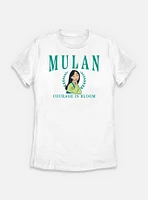 Disney Princesses Mulan Collegiate Womens T-Shirt