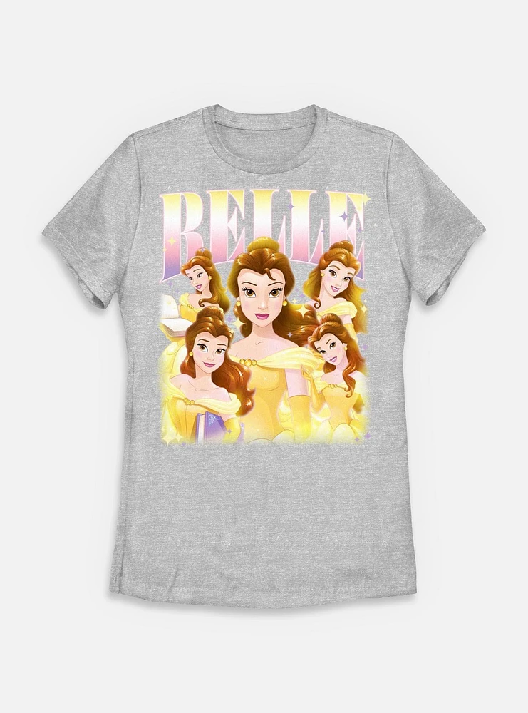 Disney Princesses Retro Belle Womens T-Shirt