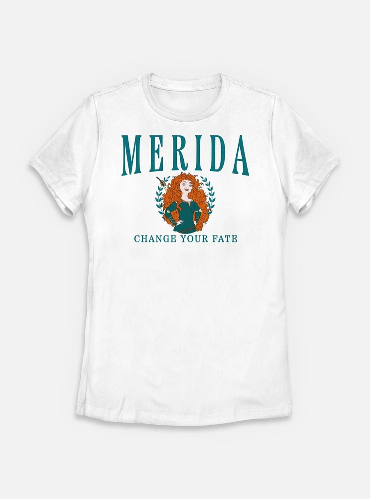 Disney Princesses Merida Collegiate Womens T-Shirt
