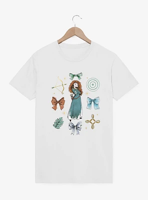 Disney Princesses Merida Bow Icons T-Shirt