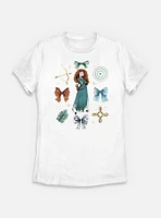 Disney Princesses Merida Bow Icons Womens T-Shirt