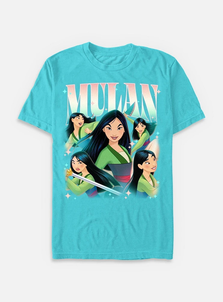 Disney Princesses Retro Mulan T-Shirt
