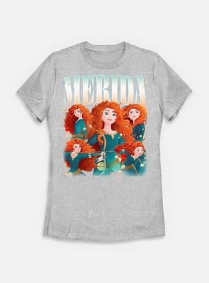 Disney Princesses Retro Merida Womens T-Shirt