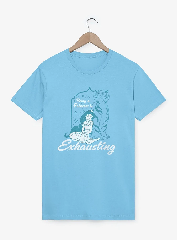 Disney Princesses Jasmine Being A Princess Is Exhausting T-Shirt