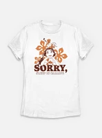 Disney Princesses Moana Sorry Sleep Is Calling Womens T-Shirt