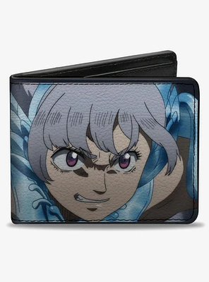 Black Clover Mermaid Noelle Close-Up Bifold Wallet