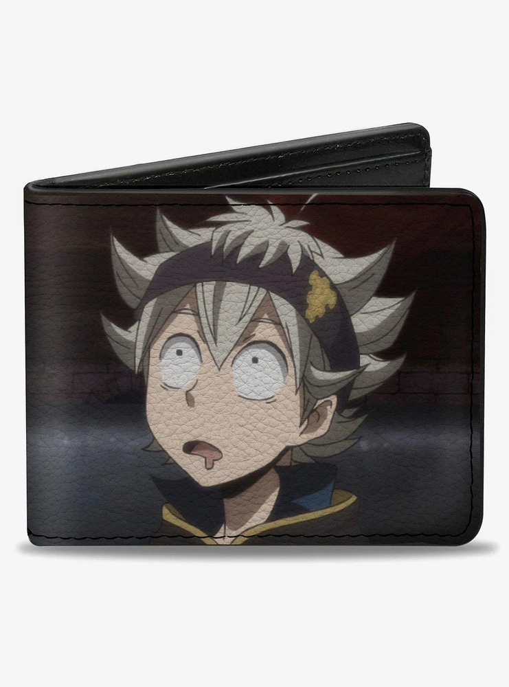 Black Clover Asta Looking Up Pose Bifold Wallet