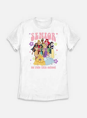 Disney Princesses Senior Squad We Rule This School Womens T-Shirt