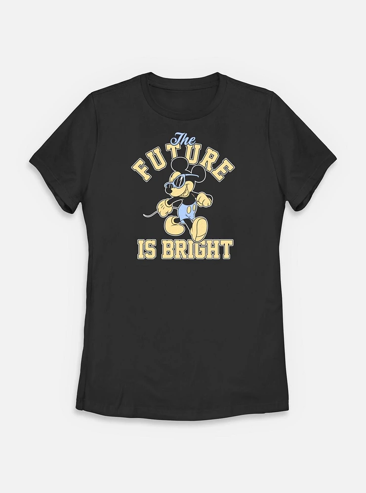 Disney Mickey Mouse The Future Is Bright Womens T-Shirt