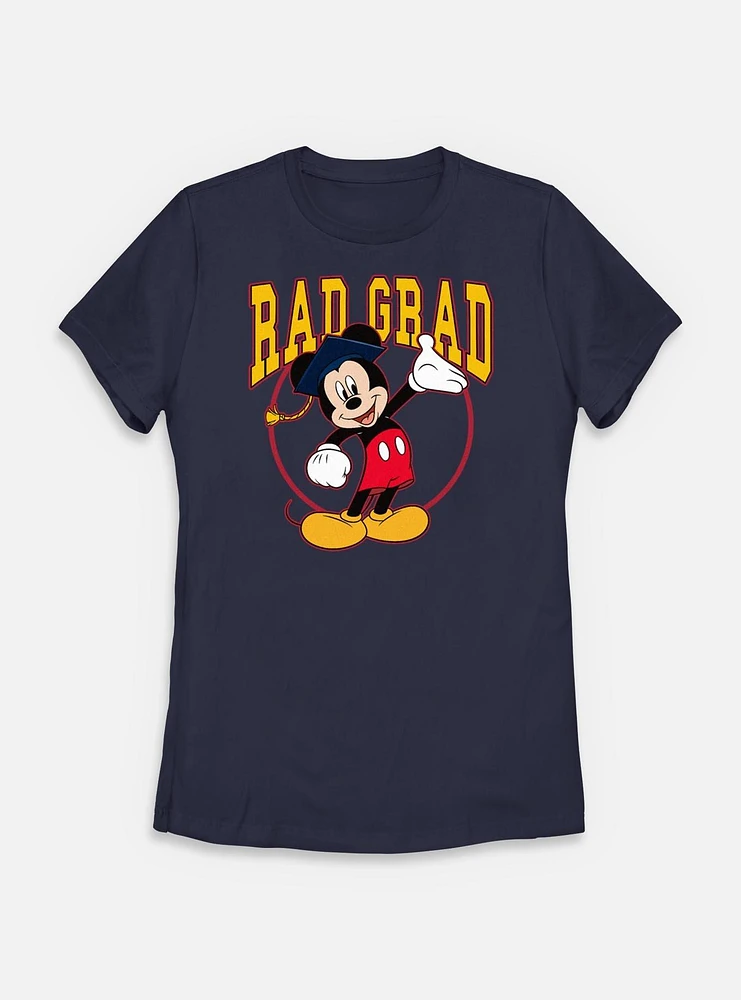 Disney Mickey Mouse Rad Grad Womens T-Shirt