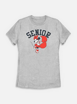Disney Minnie Mouse Senior Class Of 2025 Womens T-Shirt