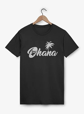 Disney Lilo & Stitch Sillhouette Ohana T-Shirt