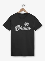 Disney Lilo & Stitch Sillhouette Ohana T-Shirt