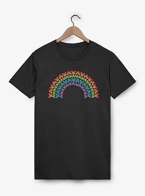 Disney Mickey Mouse Head Rainbow Pride T-Shirt
