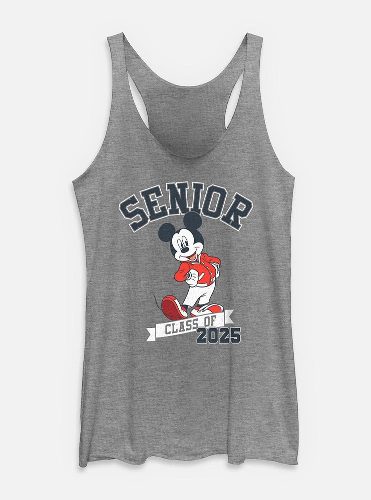 Disney Mickey Mouse Senior Class Of 2025 Womens Tank Top