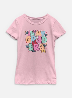 Disney Minnie Mouse My Grad Era Youth Girls T-Shirt