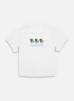 A Minecraft Movie Chicken Jockey Pixel Logo  Women Baby T-Shirt