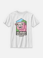 A Minecraft Movie We Humbly Seek Gold Youth T-Shirt