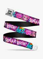 My Little Pony Pinkie Pie and Rainbow Dash Sugar Rush Seatbelt Buckle Belt
