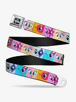 My Little Pony Mane Six Cutie Mark Expressions Seatbelt Buckle Belt