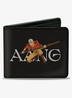 Avatar: The Last Airbender Aang Airbender Staff Pose Bifold Wallet