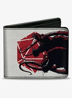 Dungeons & Dragons Demogorgon and Dice Text Bifold Wallet