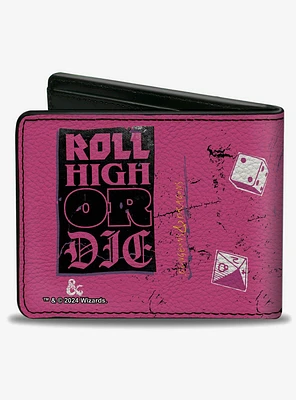 Dungeons & Dragons Roll High Or Die Bifold Wallet
