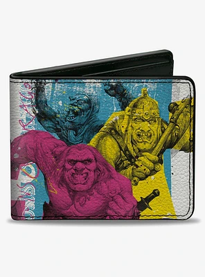 Dungeons & Dragons Ghoul Gang Group Pose Multi Bifold Wallet