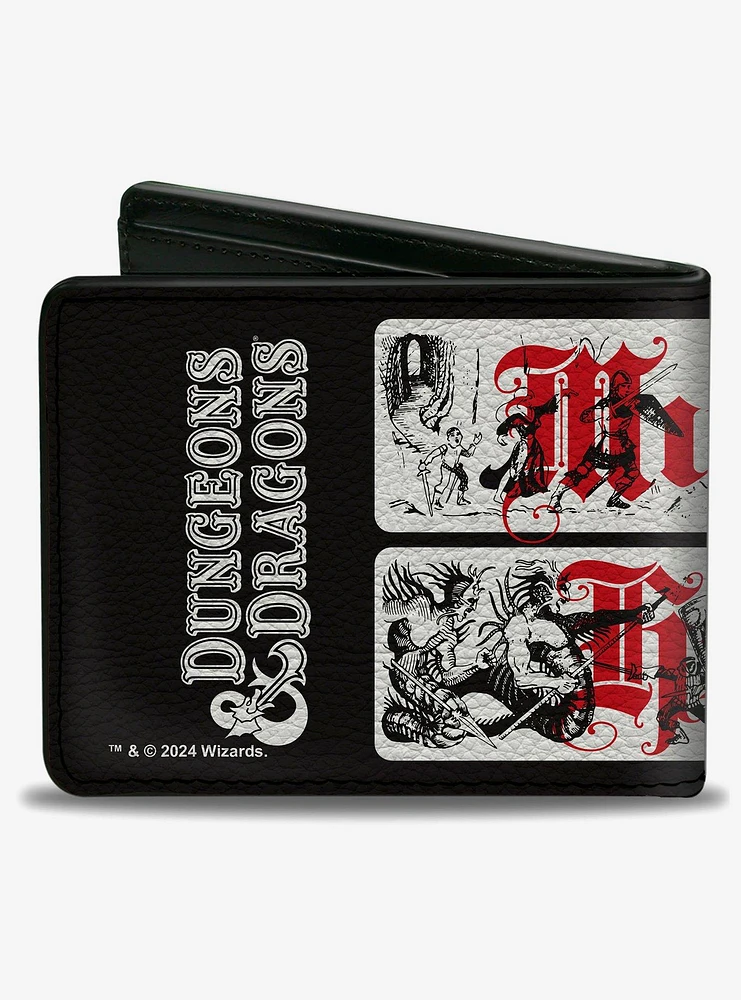 Dungeons & Dragons Murder Hobos Characters Bifold Wallet