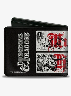 Dungeons & Dragons Murder Hobos Characters Bifold Wallet