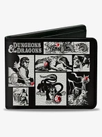 Dungeons & Dragons Monster Illustration Blocks 2 Bifold Wallet