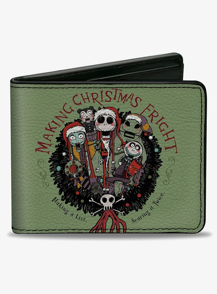 Disney Nightmare Before Christmas Fright Group Pose Bifold Wallet