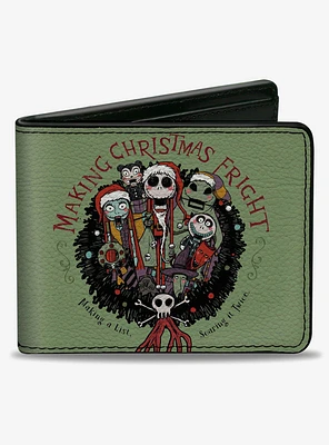 Disney Nightmare Before Christmas Fright Group Pose Bifold Wallet