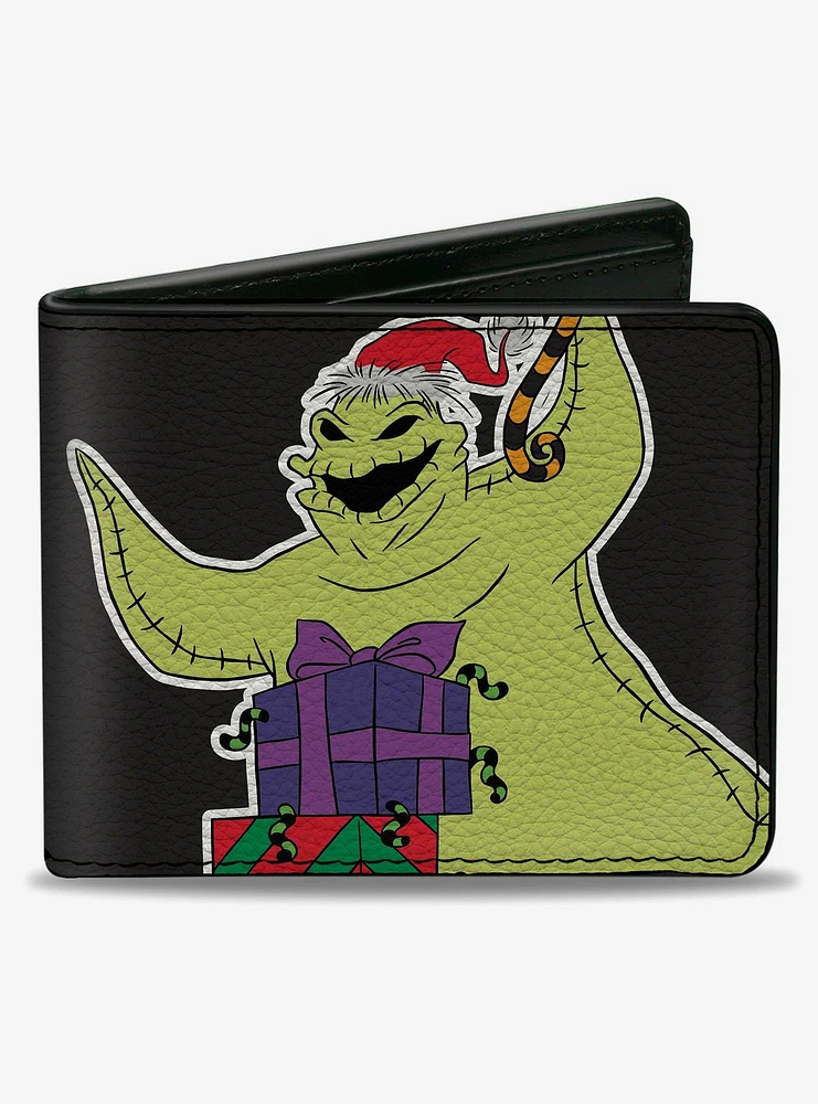 Disney Nightmare Before Christmas Oogie Boogie Lock Shock Barrel Bifold Wallet
