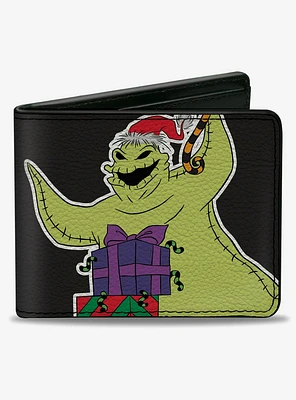 Disney Nightmare Before Christmas Oogie Boogie Lock Shock Barrel Bifold Wallet