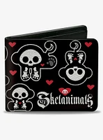 Skelanimals Marcy The Monkey Poses and Title Logo Bifold Wallet