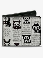 Skelanimals Obituary Announcements Bifold Wallet