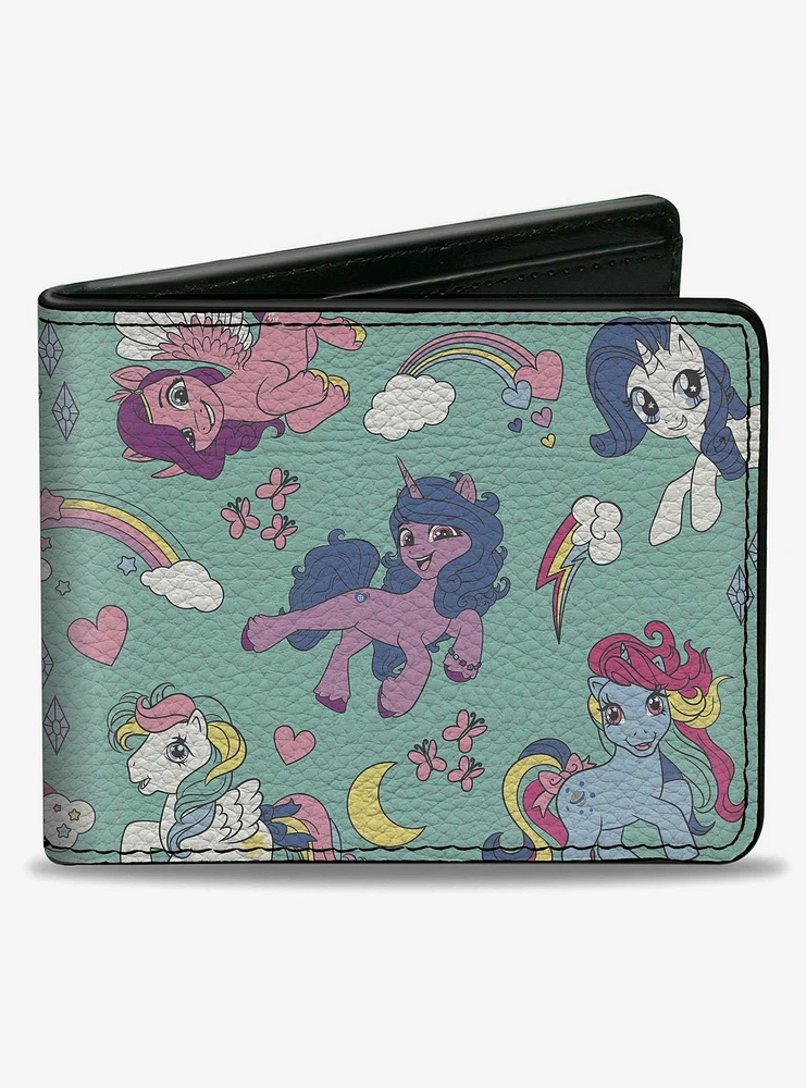 My Little Pony Generations Six Pony and Cutie Marks Bifold Wallet