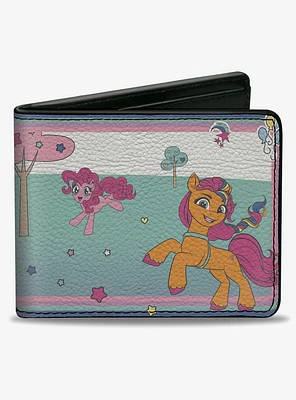 My Little Pony Three Pony Scene Bifold Wallet