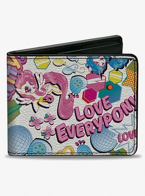 My Little Pony Love Everypony Ponies and Icons Multi Bifold Wallet