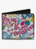 My Little Pony Love Everypony Ponies and Icons Multi Bifold Wallet
