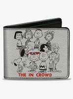 Peanuts Gang 75th The In Crowd Group Pose Bifold Wallet