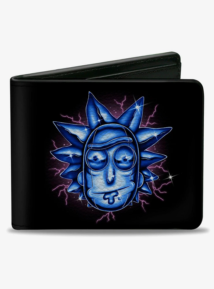Rick and Morty Electric Faces Bifold Wallet