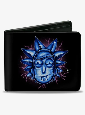 Rick and Morty Electric Faces Bifold Wallet